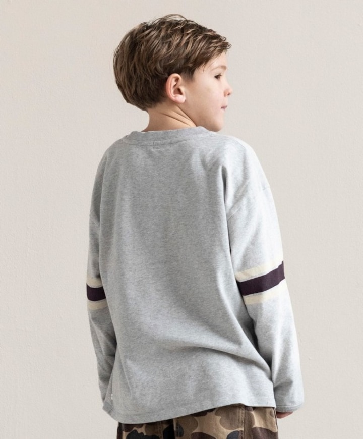 Jongens longsleeve grijs