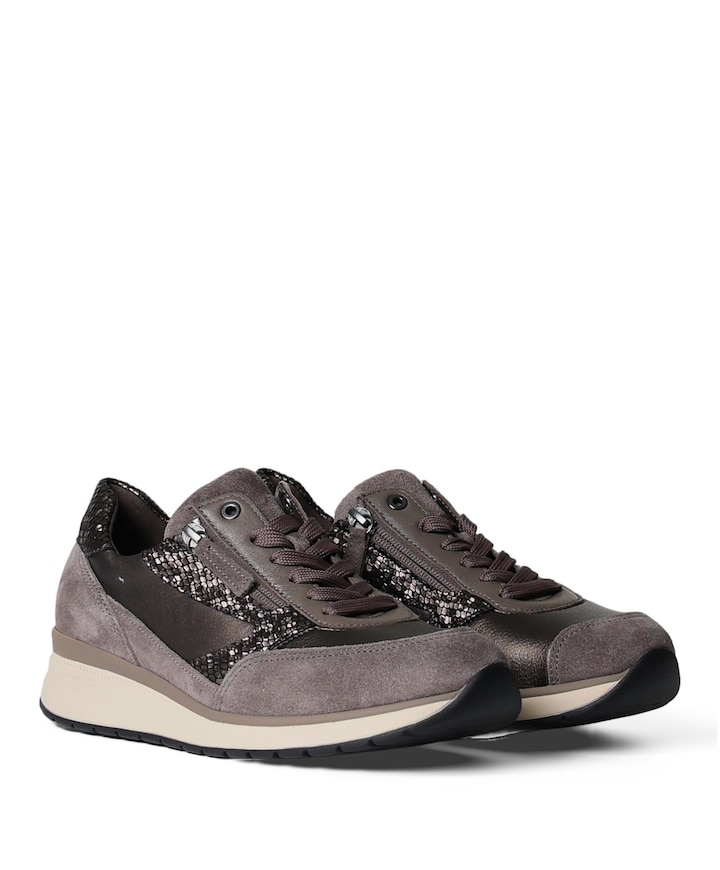 dames sneakers bruin