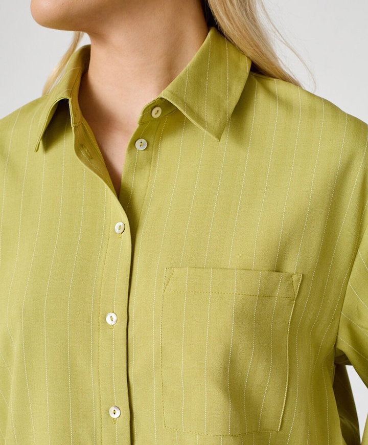 Dames blouse groen