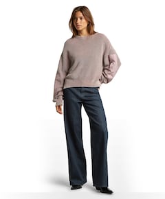 Deck 2.0 High Loose Wmn dames jeans blauw