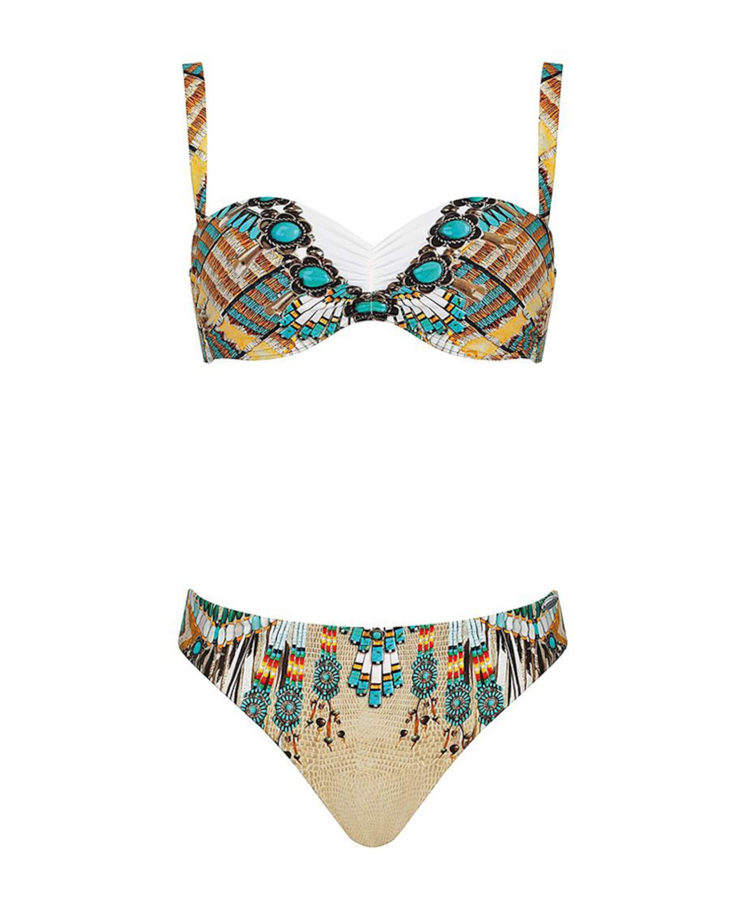 Dames bikiniset bruin