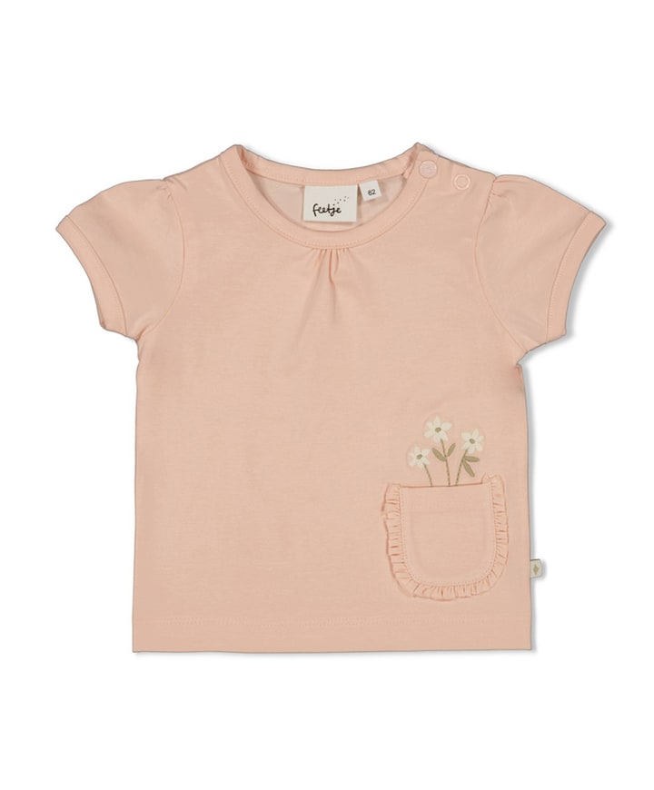 Meisjes T-shirt oranje