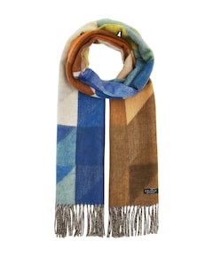 Dames sjaal blauw