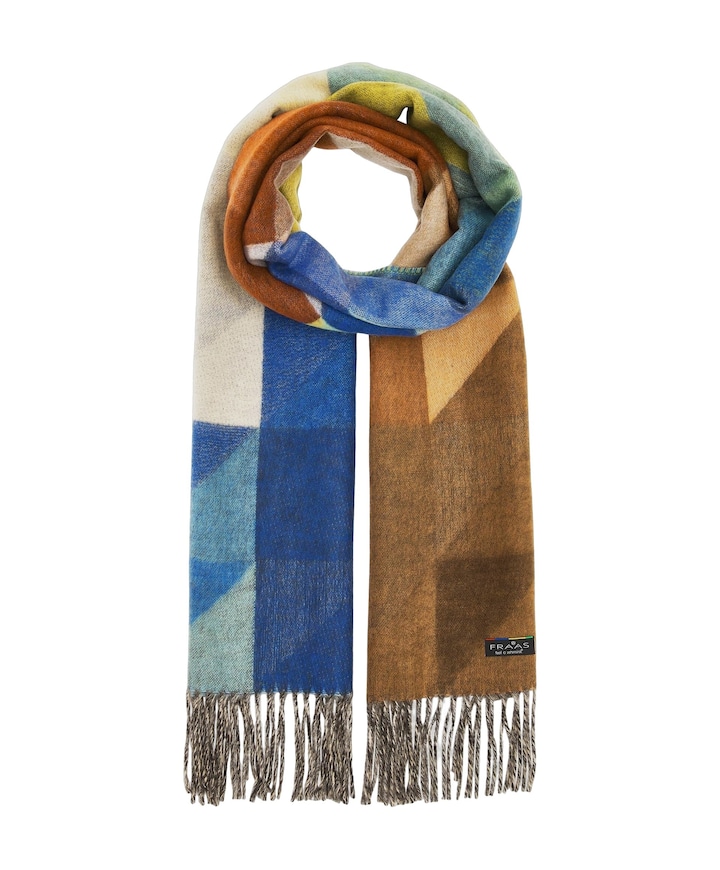 Dames sjaal blauw