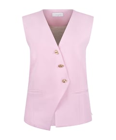 Dames gilet roze