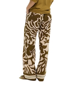 PHOCAS_PLAT dames broek groen