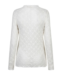 Dames longsleeve ecru