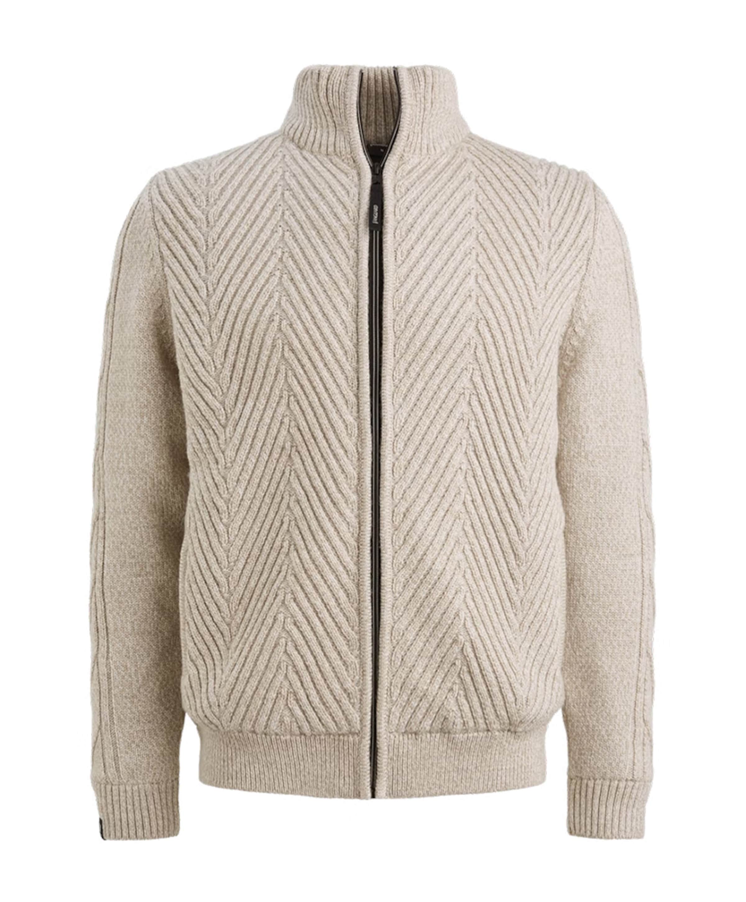Heren vest beige