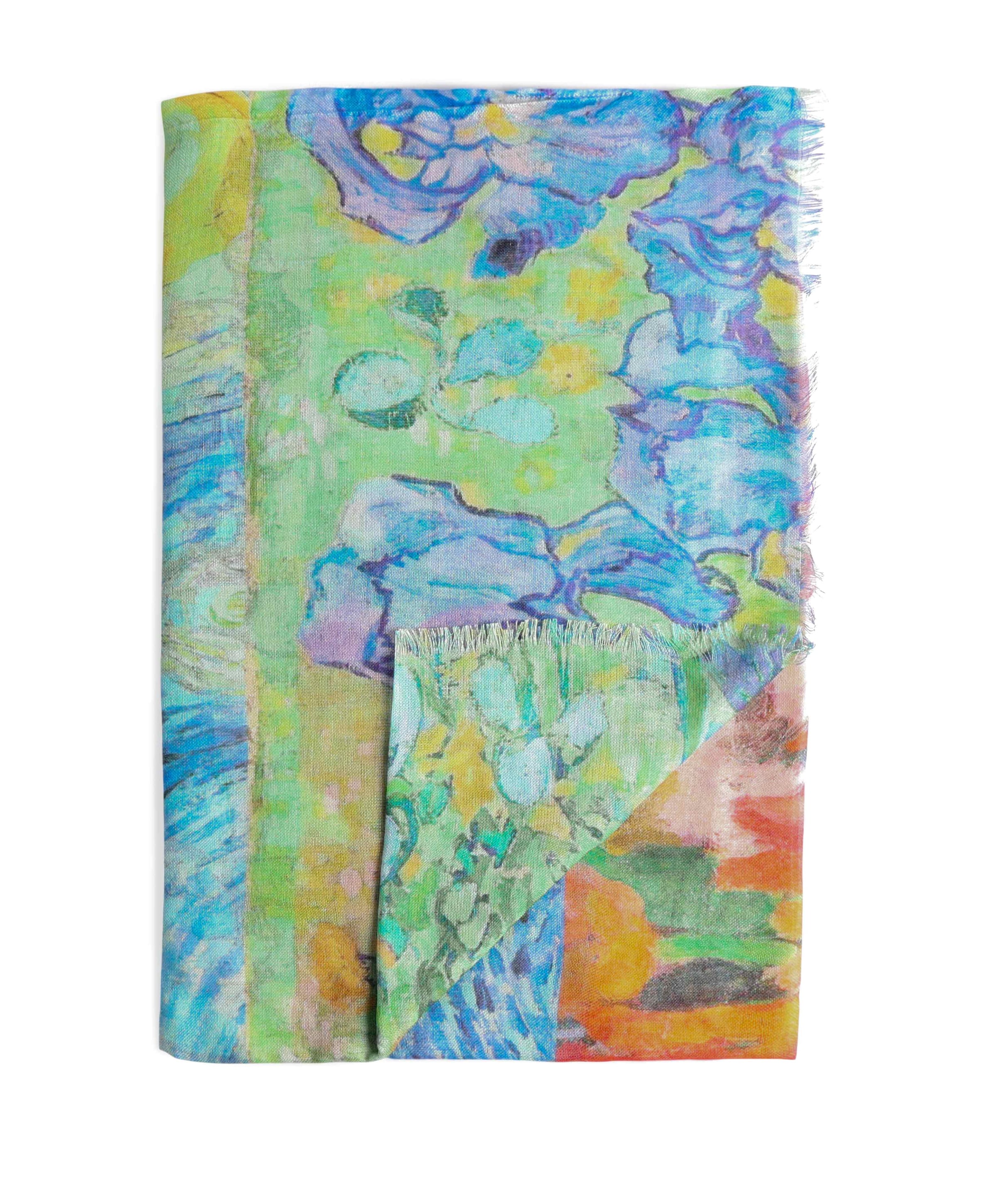 Dames sjaal multicolor