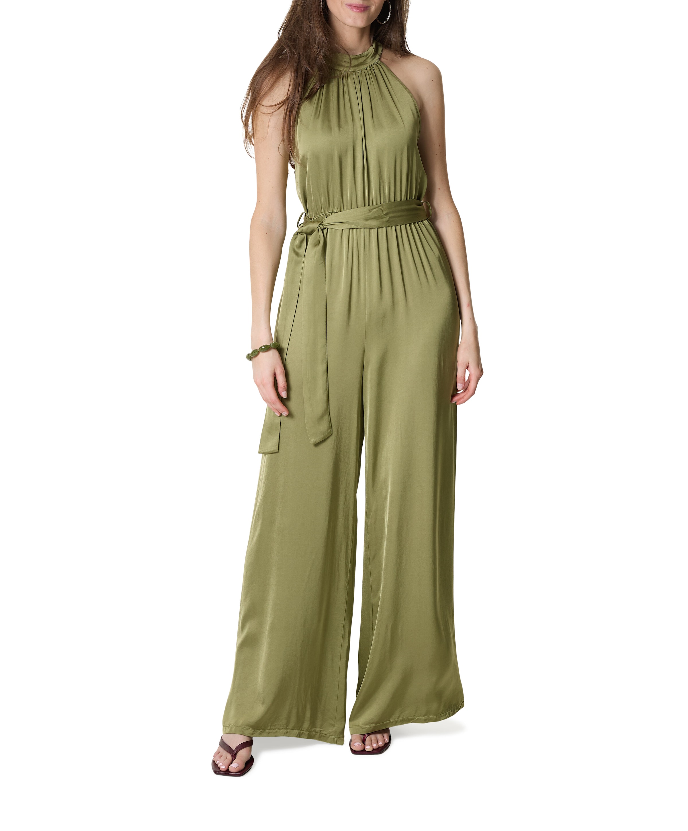Dames jumpsuit groen