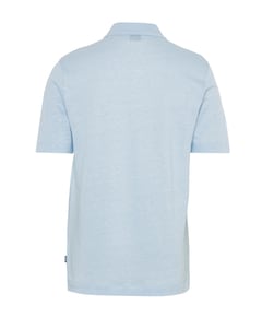 Heren polo blauw