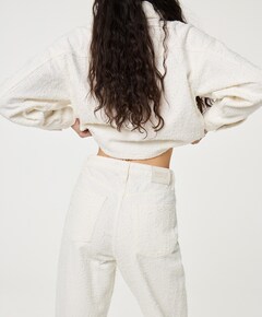 Zoe Boyfriend dames jeans ecru