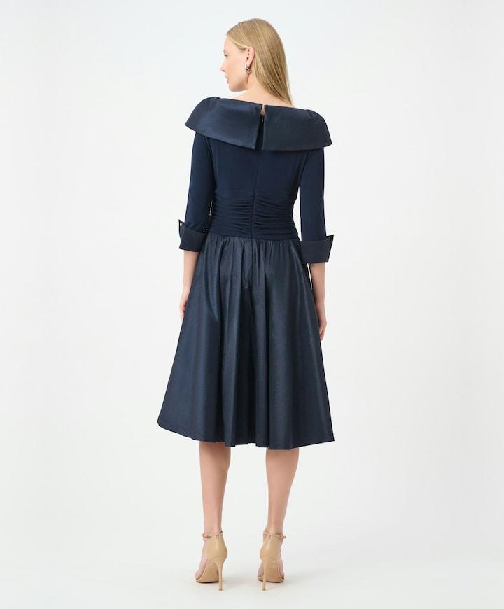 Dames jurk blauw