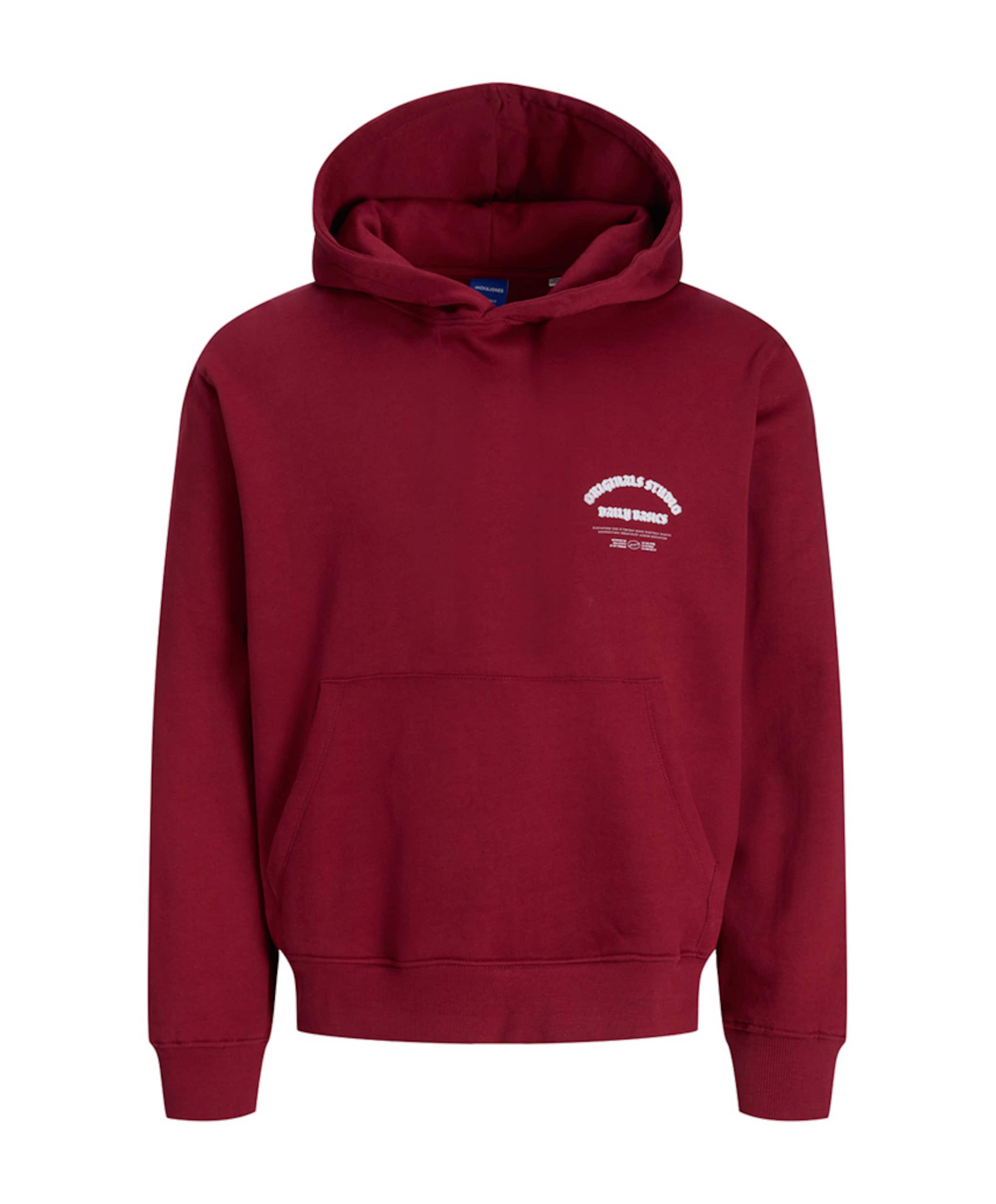 Jongens hoodie rood