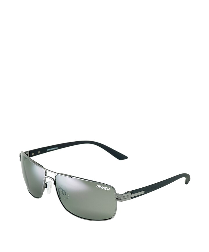 Ski zonnebril uniseks zwart