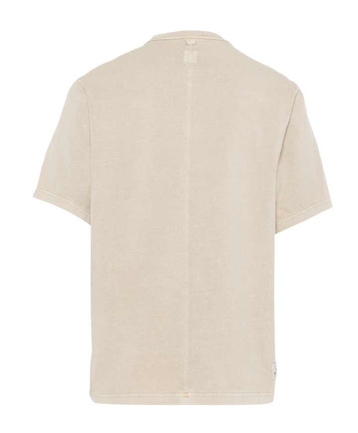 Heren T-shirt beige
