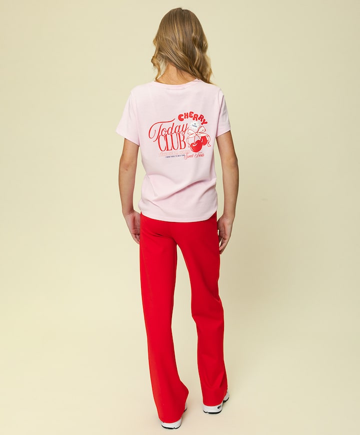 Meisjes T-shirt roze
