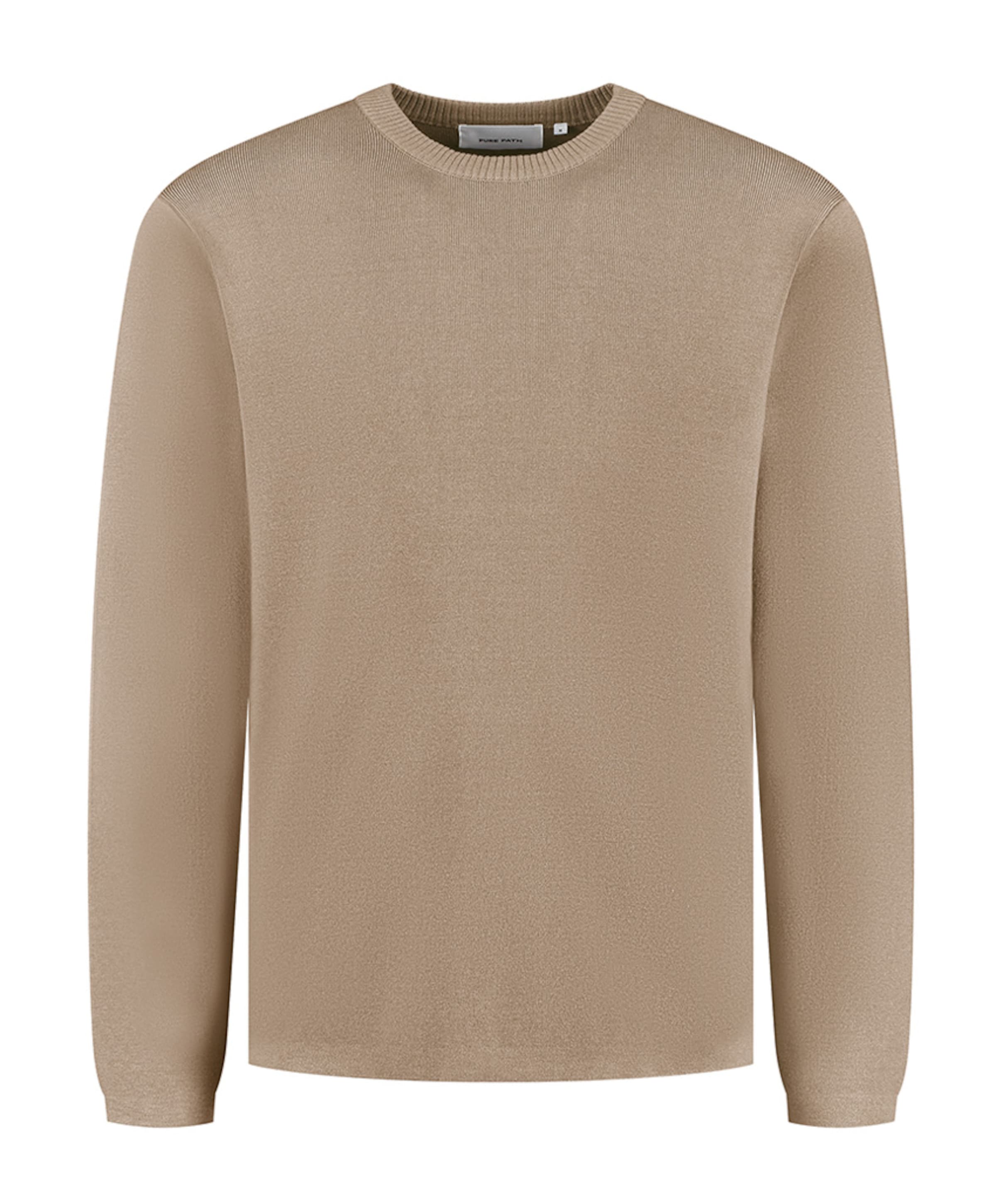 Heren trui beige