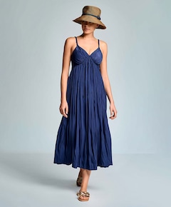 Dames jurk blauw