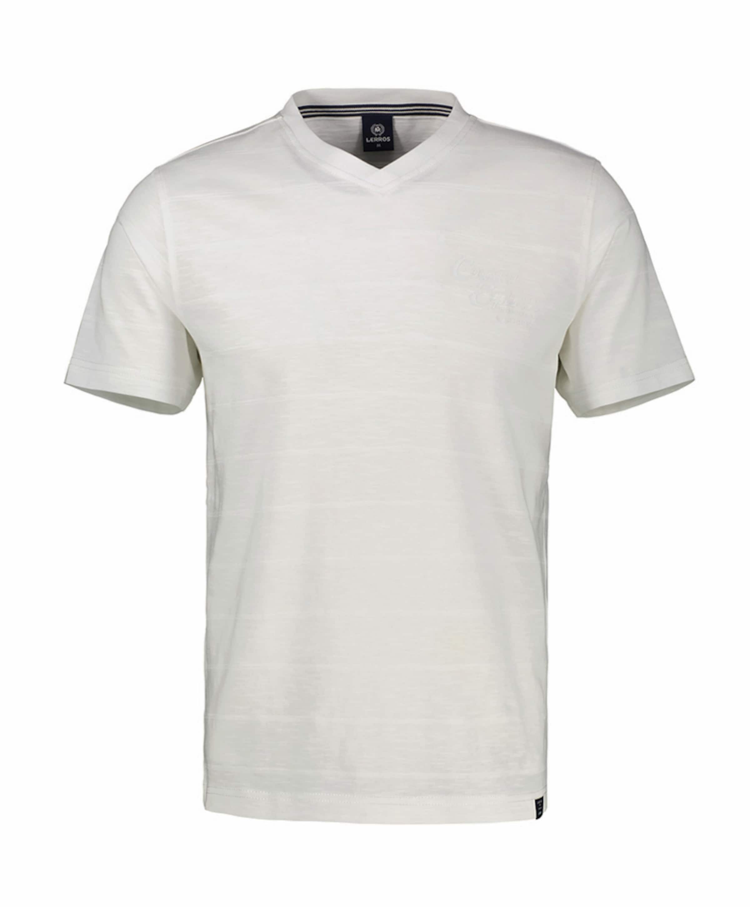 Heren T-shirt ecru