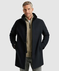 Heren jas blauw