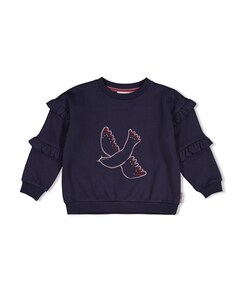 Meisjes sweater blauw