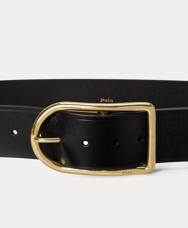 Dames riem zwart