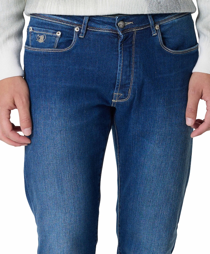 heren jeans blauw