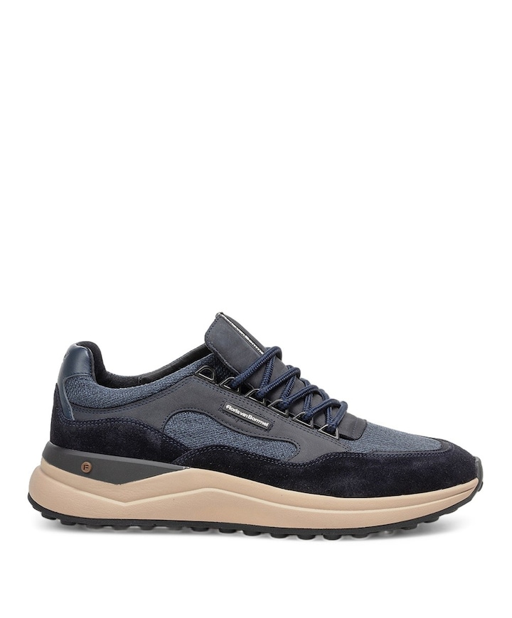 heren veterschoenen blauw