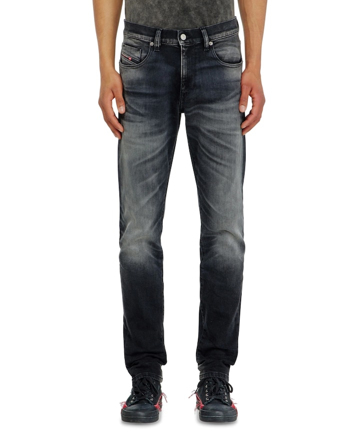 2019 D-STRUKT heren jeans zwart