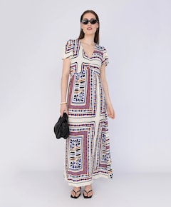 Dames jurk multicolor
