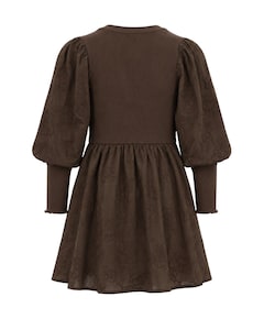 Meisjes jurk bruin