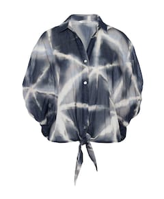 Dames blouse blauw