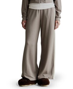 Stripe dames broek beige