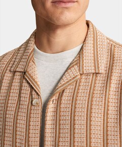 Heren overshirt oranje