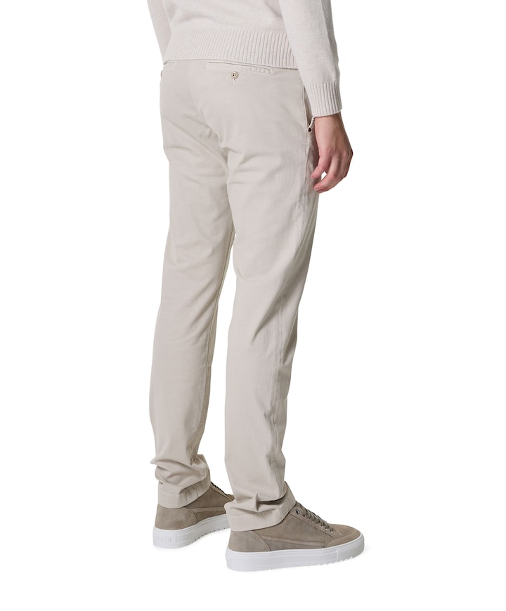 Bobby Slim Fit broek beige