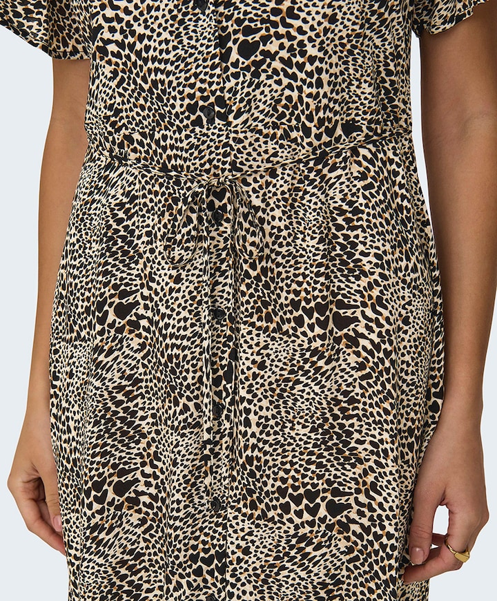 Dames jurk beige