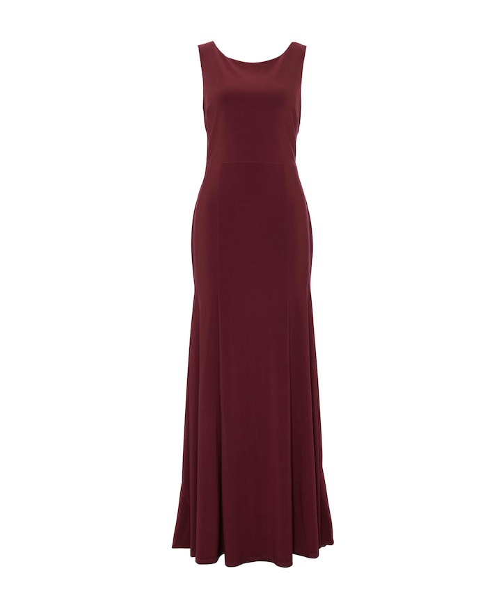 Dames jurk bordeaux