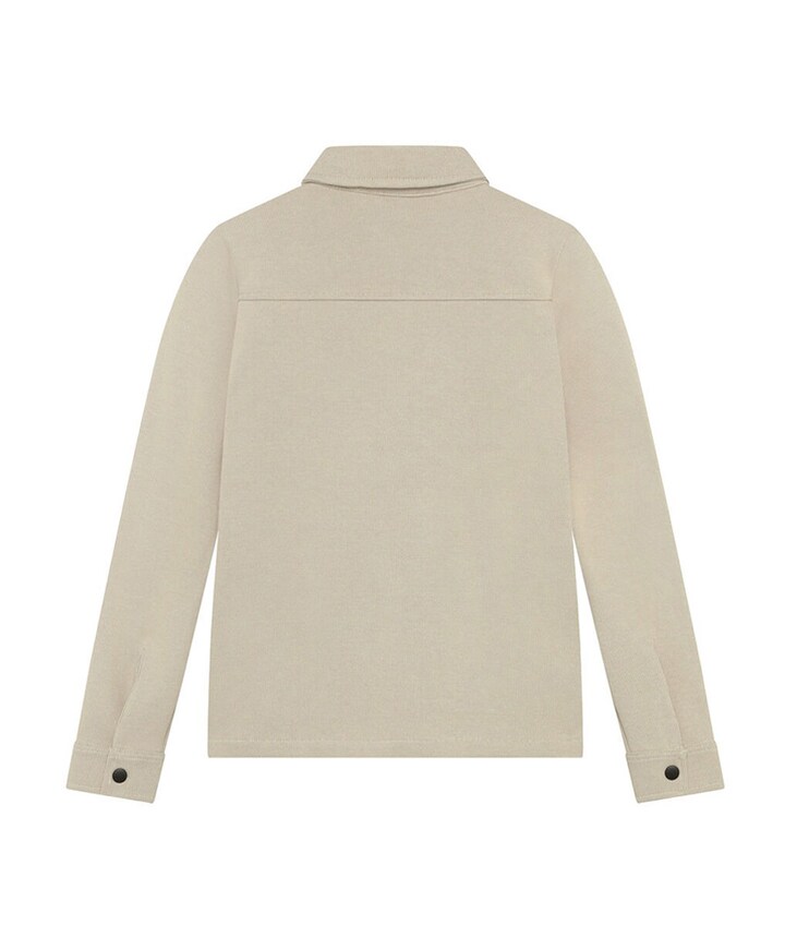 Jongens overhemd lange mouw beige