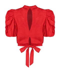 Dames blouse rood