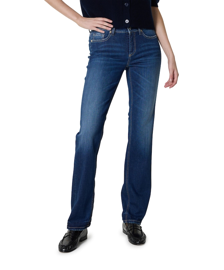 Piper long dames jeans blauw