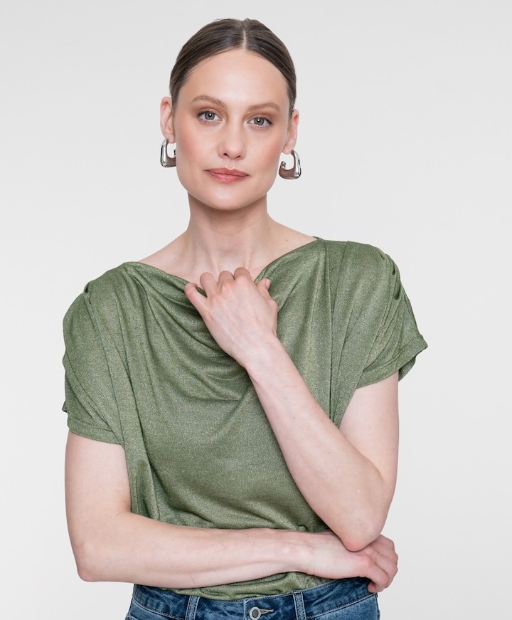 Dames top groen