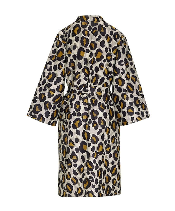 Dames ochtendjas geel