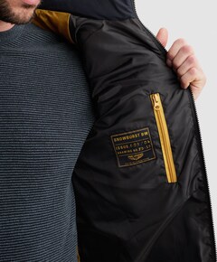 Heren bodywarmer blauw