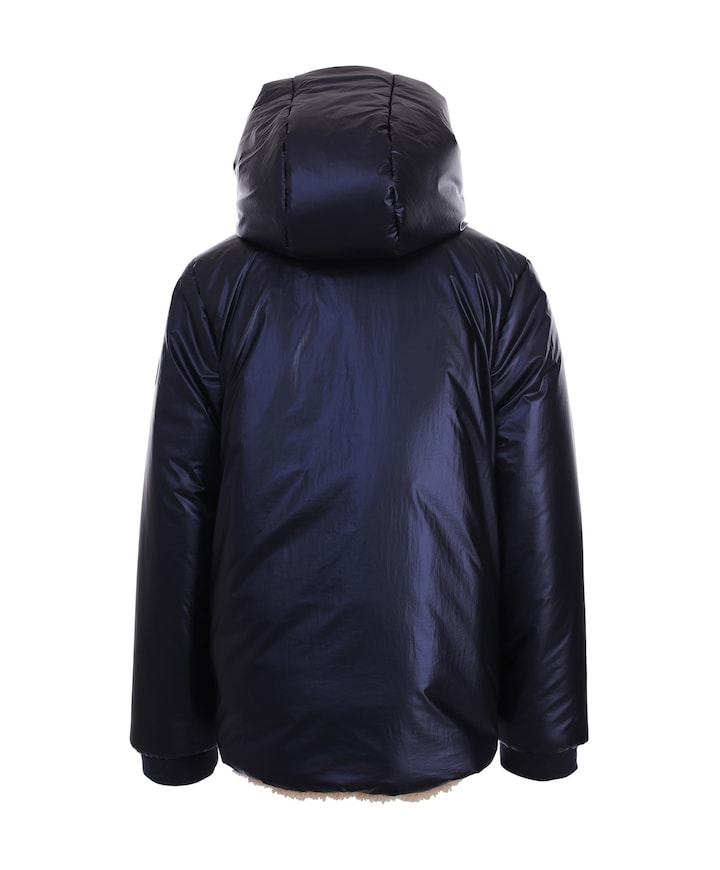 Meisjes jas blauw
