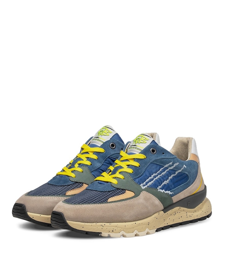 heren sneakers blauw