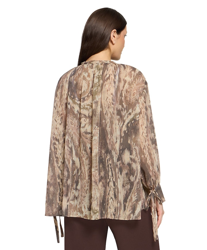Dames blouse beige