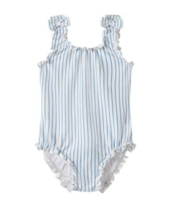 Meisjes badpak blauw