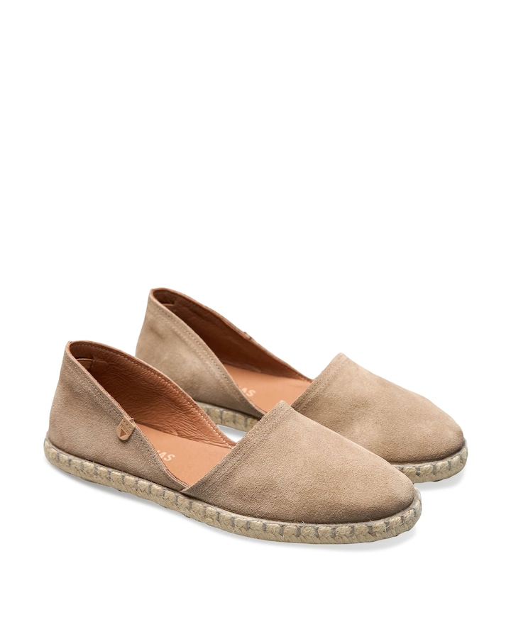 CARMEN SERRAJE dames espadrilles bruin