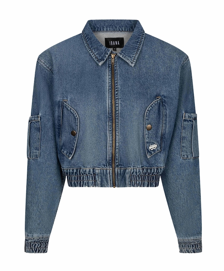 Dames spijkerjas blauw